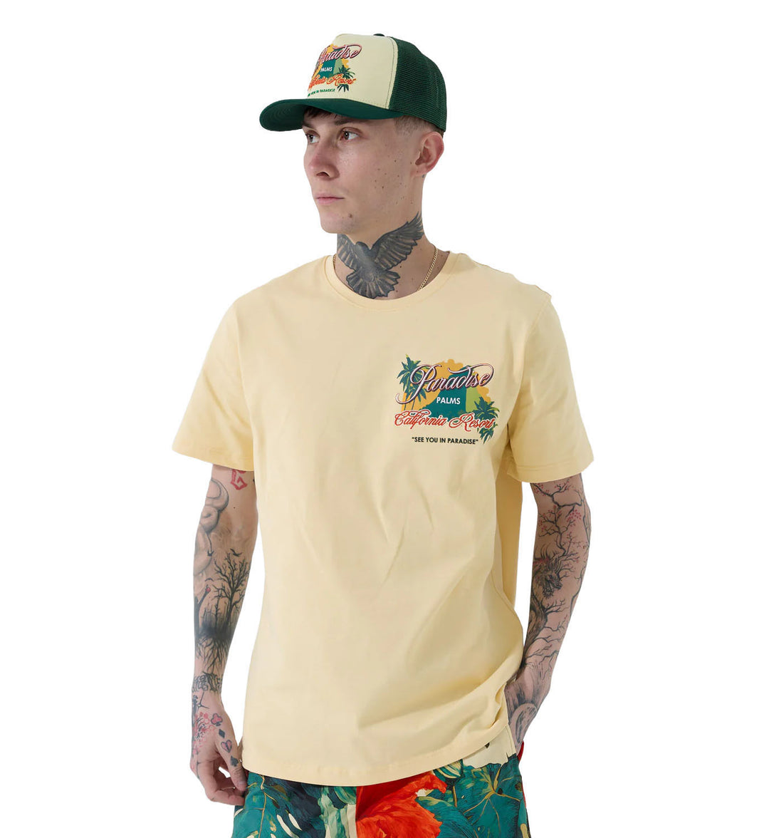 See You In Paradise Paradise Palms T-Shirt Tropical | Pro Feet | RE2074AYA