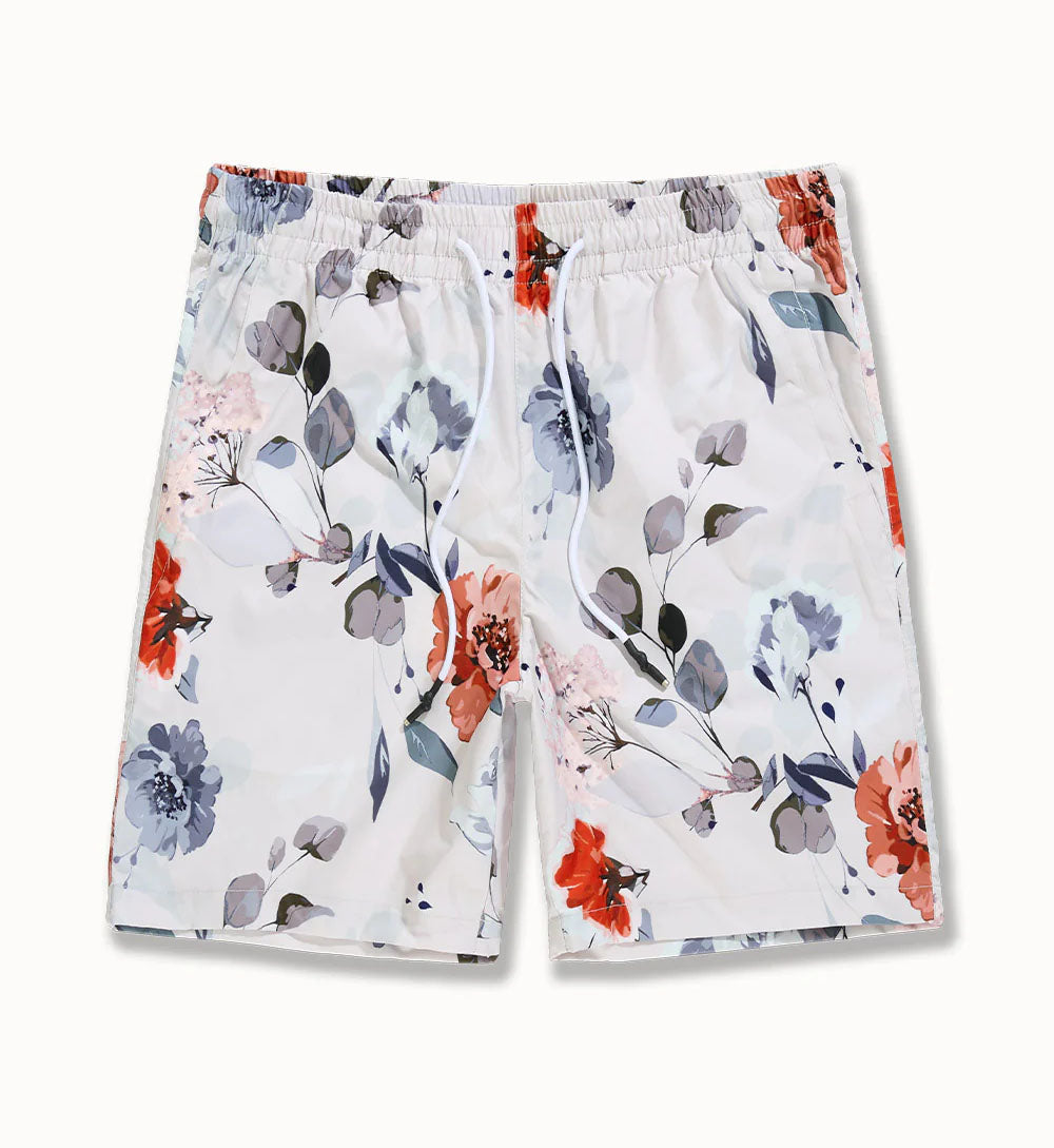 See You In Paradise Paradise Palms Shorts Floral | Pro Feet | SK2074STY