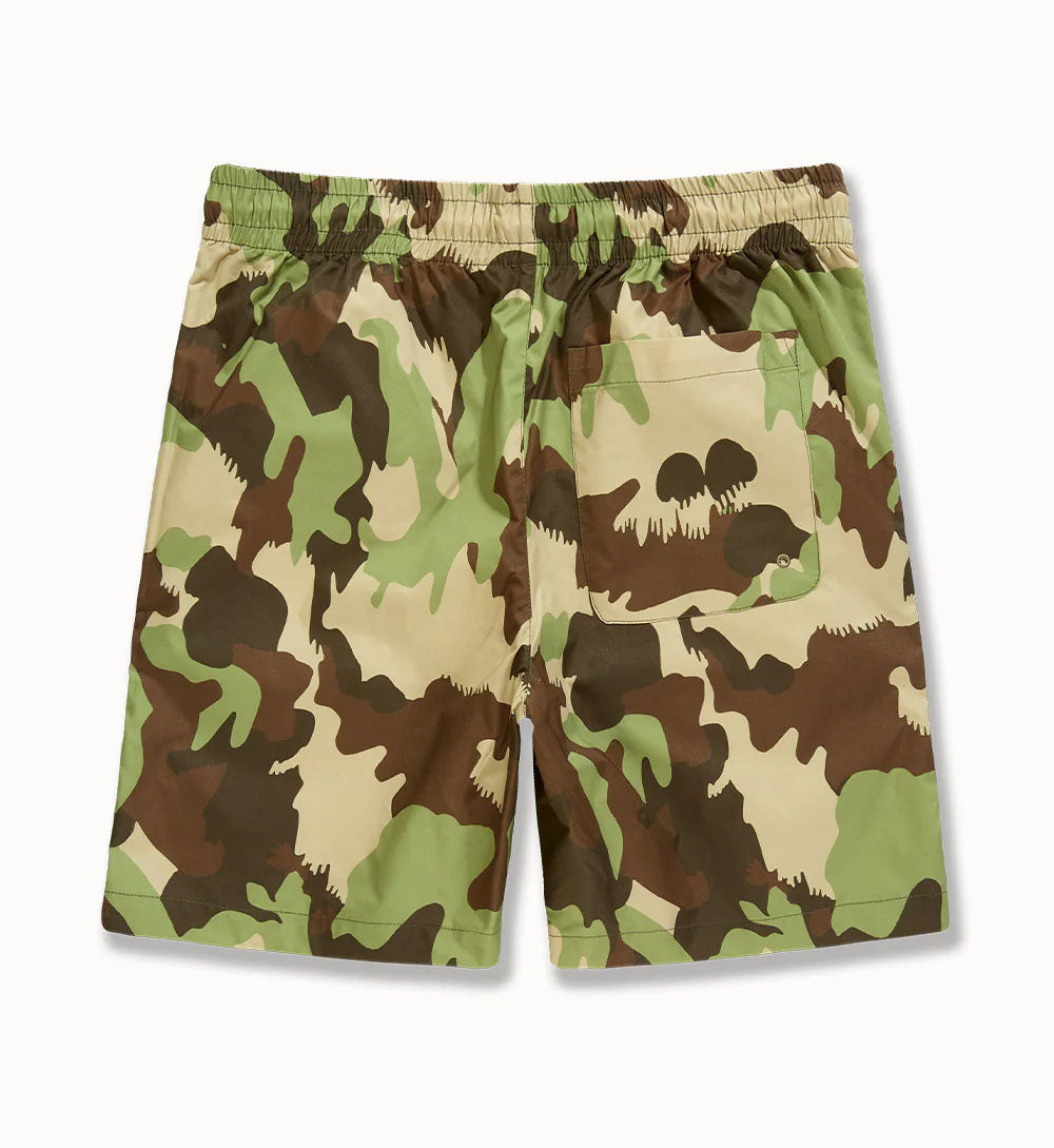 See You In Paradise Paradise Palms Shorts Vintage Camo | Pro Feet | SK2074STY