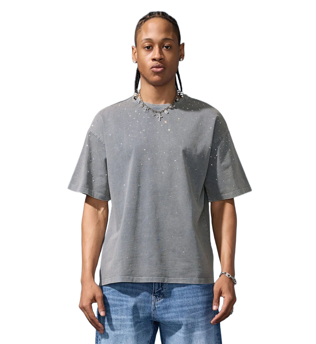 Jordan Craig Radiant Crewneck T-Shirt Cream Wash 2081A-2R | Pro Feet