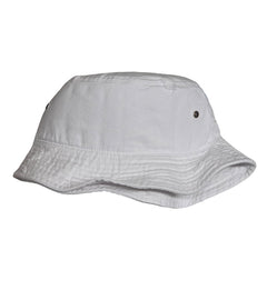 Top Pro Sports Bucket Hat w/ Tear “Black/White” (2106-15)