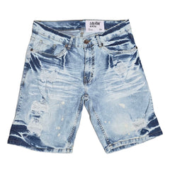 Evolution Denim Shorts – Ice Blue 220052-IB | Pro Feet