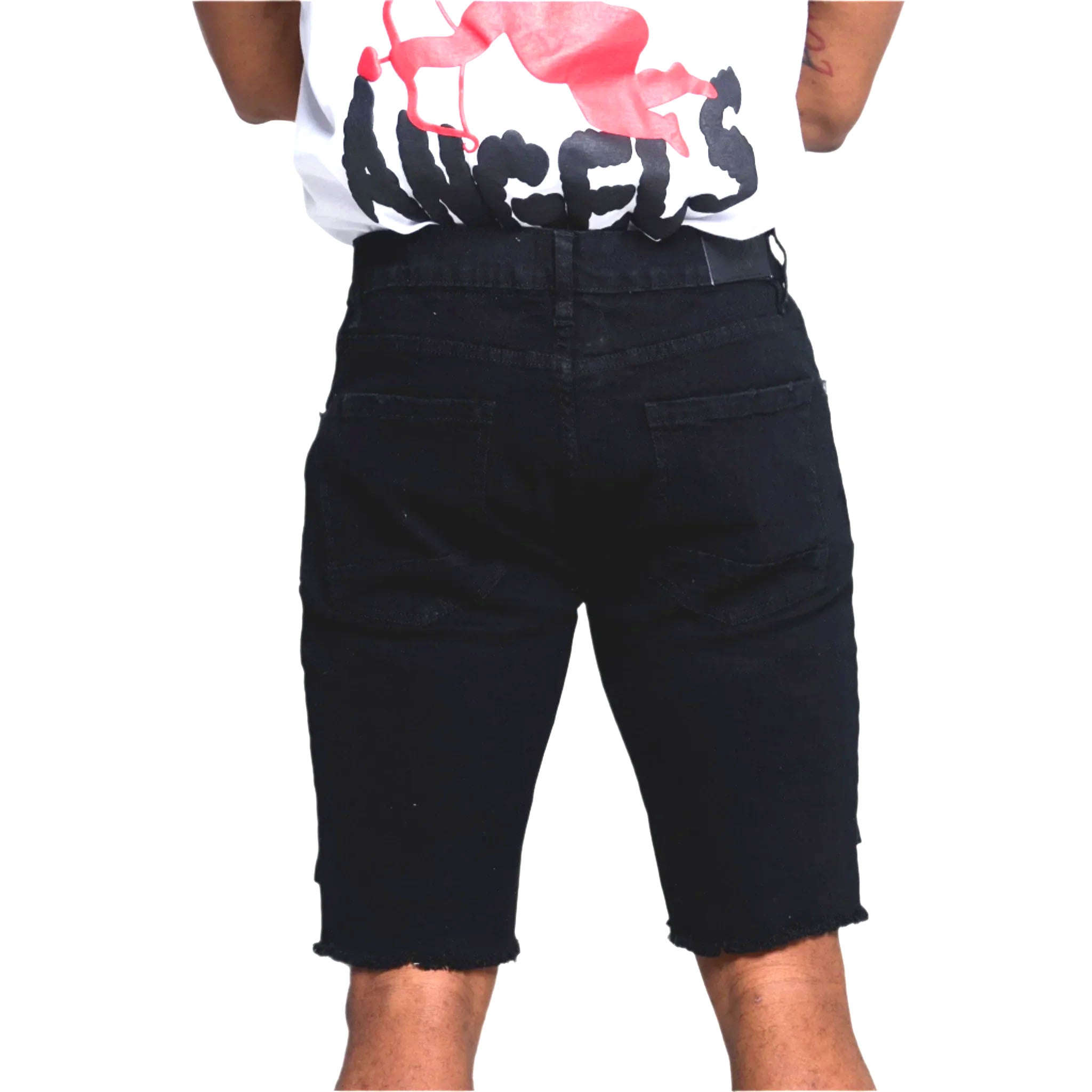 Evolution Men’s Combat Denim Short Black (22973-BK)
