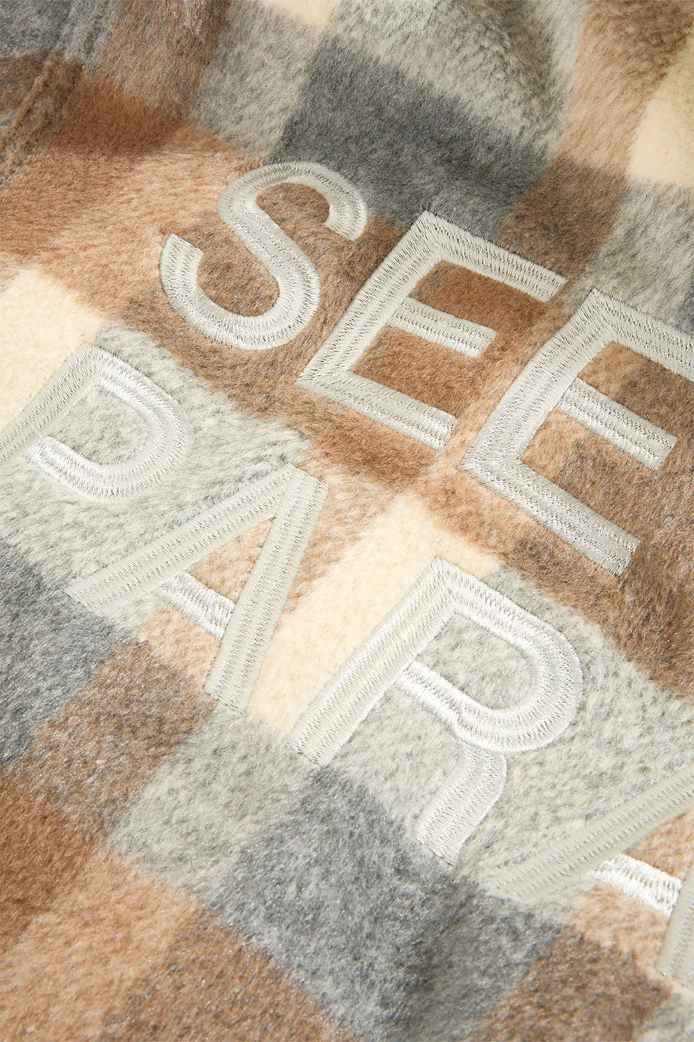 SYIP Hooded Flannel Shacket Khaki 2568-06 | Pro Feet
