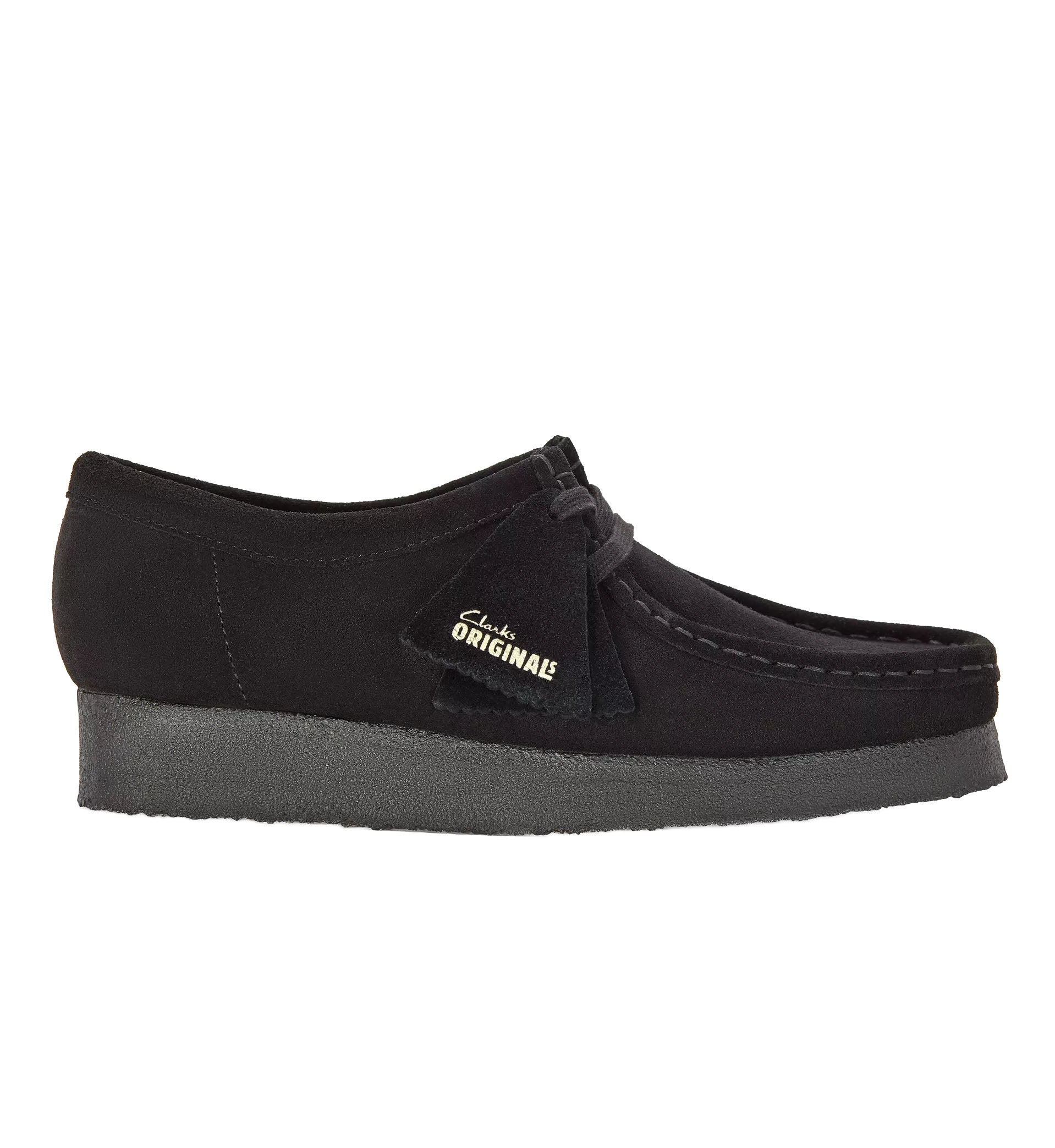 Clarks Originals Wallabee Black Suede 26155519 | Pro Feet