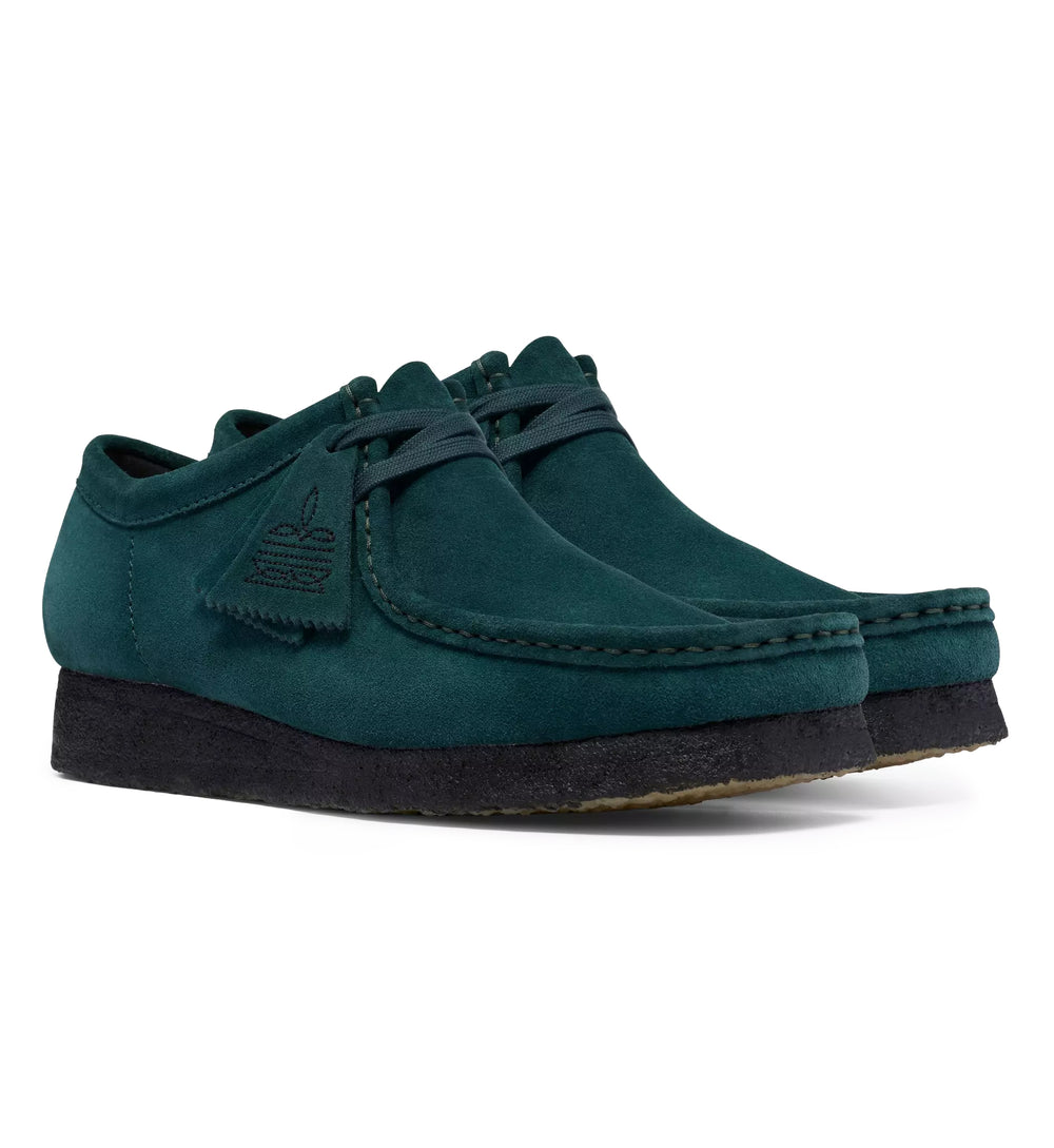 Clarks Originals Wallabee Dark Teal Suede 26327487 | Pro Feet