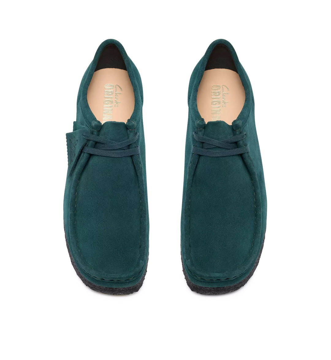 Clarks Originals Wallabee Dark Teal Suede 26327487 | Pro Feet