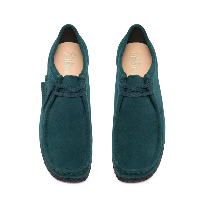 Clarks Originals Wallabee Dark Teal Suede 26327487 | Pro Feet