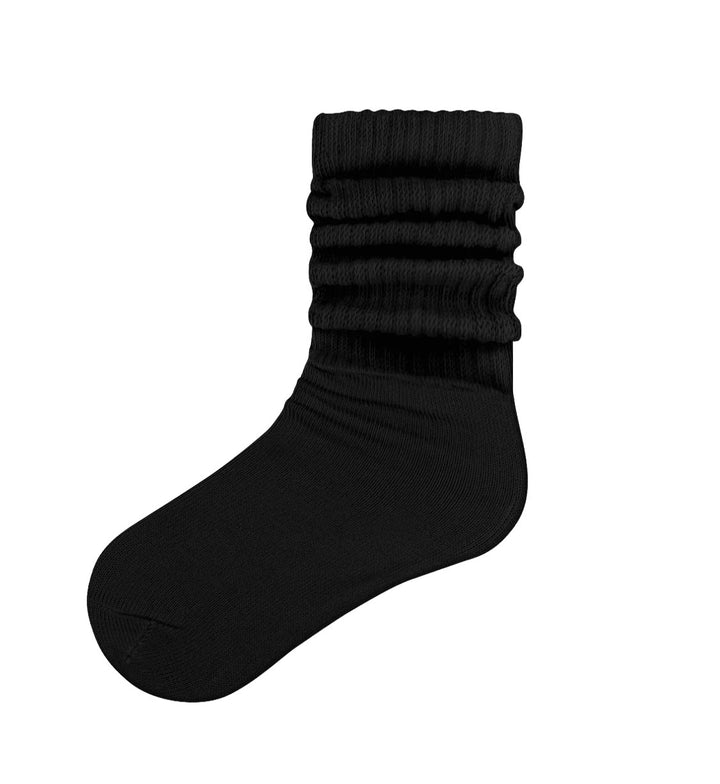 Piccolo Hosiery Slouch Sock - Black