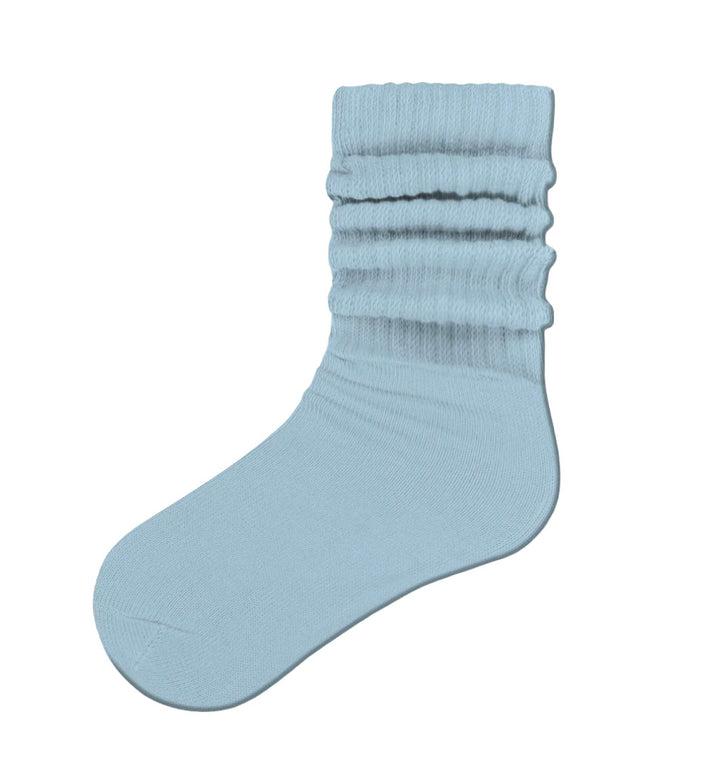 Piccolo Hosiery Slouch Sock - Light Blue