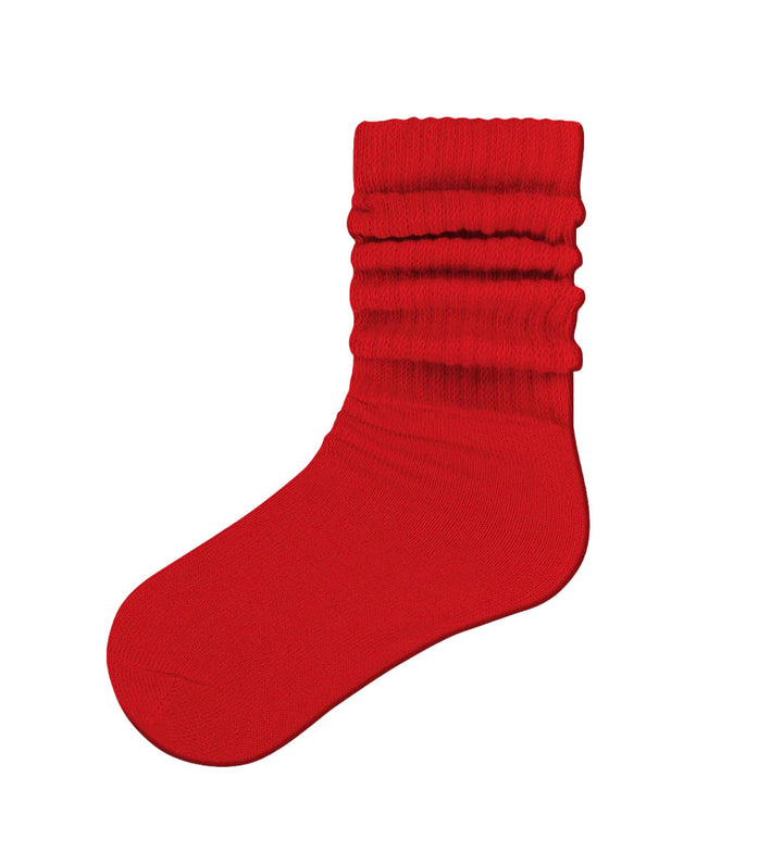 Piccolo Hosiery Slouch Sock - Red