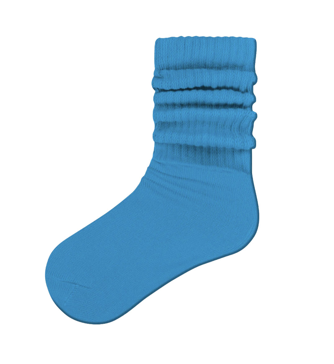 Piccolo Hosiery Slouch Sock - Turquoise