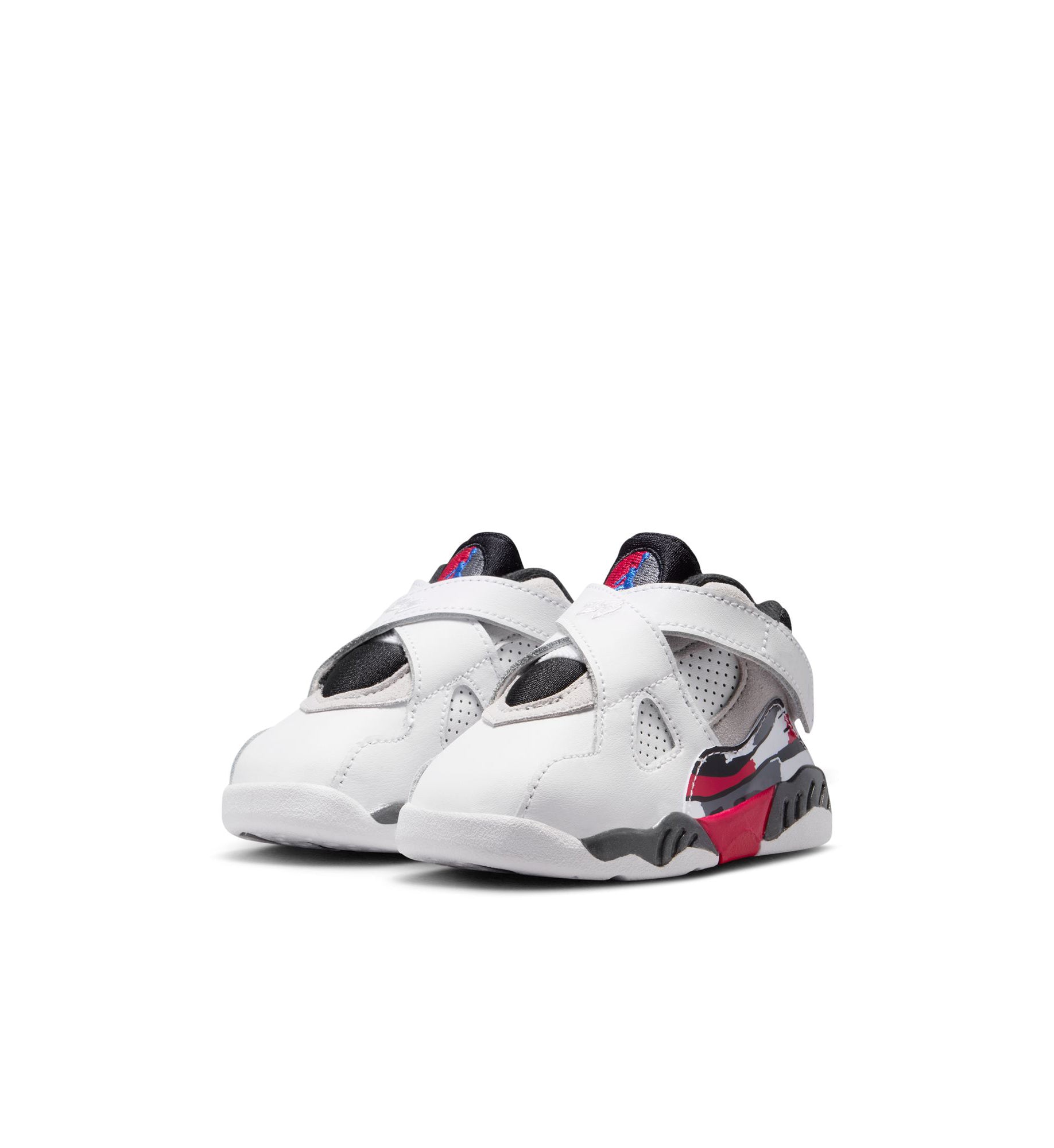 Jordan 8 Retro “White and True Red” TD White/Black/True Red (305360-100)