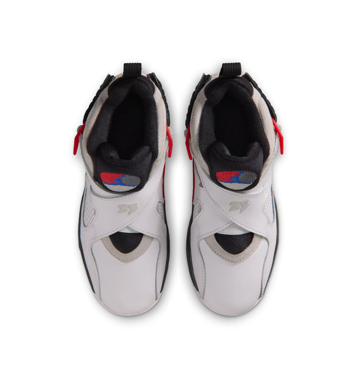 Air Jordan 8 Retro “White and True Red” PS White/Black/True Red (305369-100)