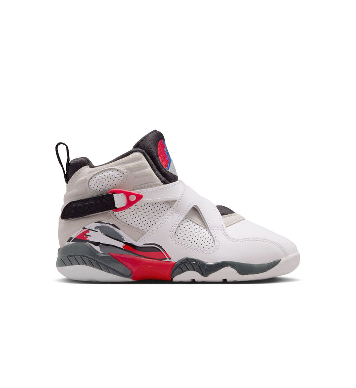 Air Jordan 8 Retro “White and True Red” PS White/Black/True Red (305369-100)