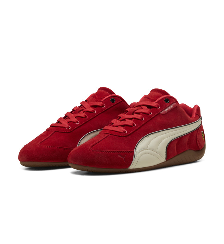 PUMA Ferrari Speedcat Shoes Rosso Corsa Vapor Gray 30912502 | Pro Feet