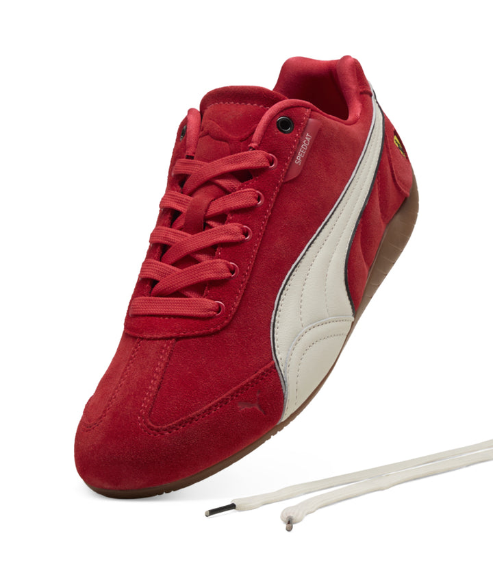 PUMA Ferrari Speedcat Shoes Rosso Corsa Vapor Gray 30912502 | Pro Feet