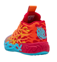 PUMA MB.04 GS The Phoenix PUMA Red/Orange Glow/Fluro Orange/Purple Glimmer 311314_01 | Pro Feet