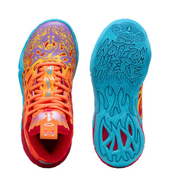 PUMA MB.04 GS The Phoenix PUMA Red/Orange Glow/Fluro Orange/Purple Glimmer 311314_01 | Pro Feet