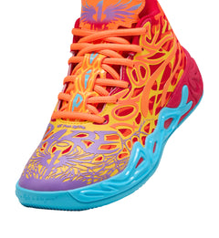 PUMA MB.04 GS The Phoenix PUMA Red/Orange Glow/Fluro Orange/Purple Glimmer 311314_01 | Pro Feet