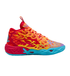 PUMA MB.04 GS The Phoenix PUMA Red/Orange Glow/Fluro Orange/Purple Glimmer 311314_01 | Pro Feet