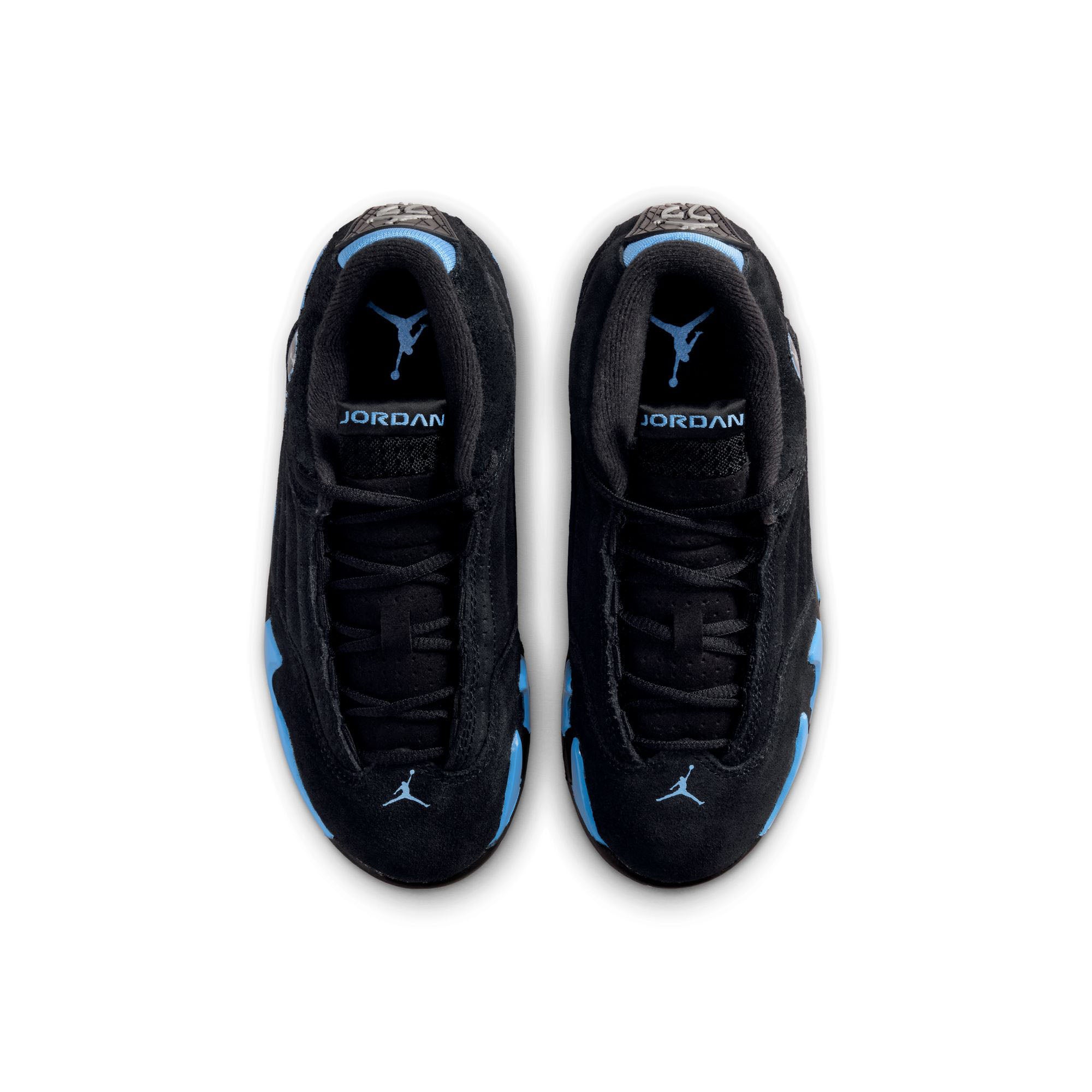 Jordan 14 Retro PS Black/White-University Blue (312092-007)