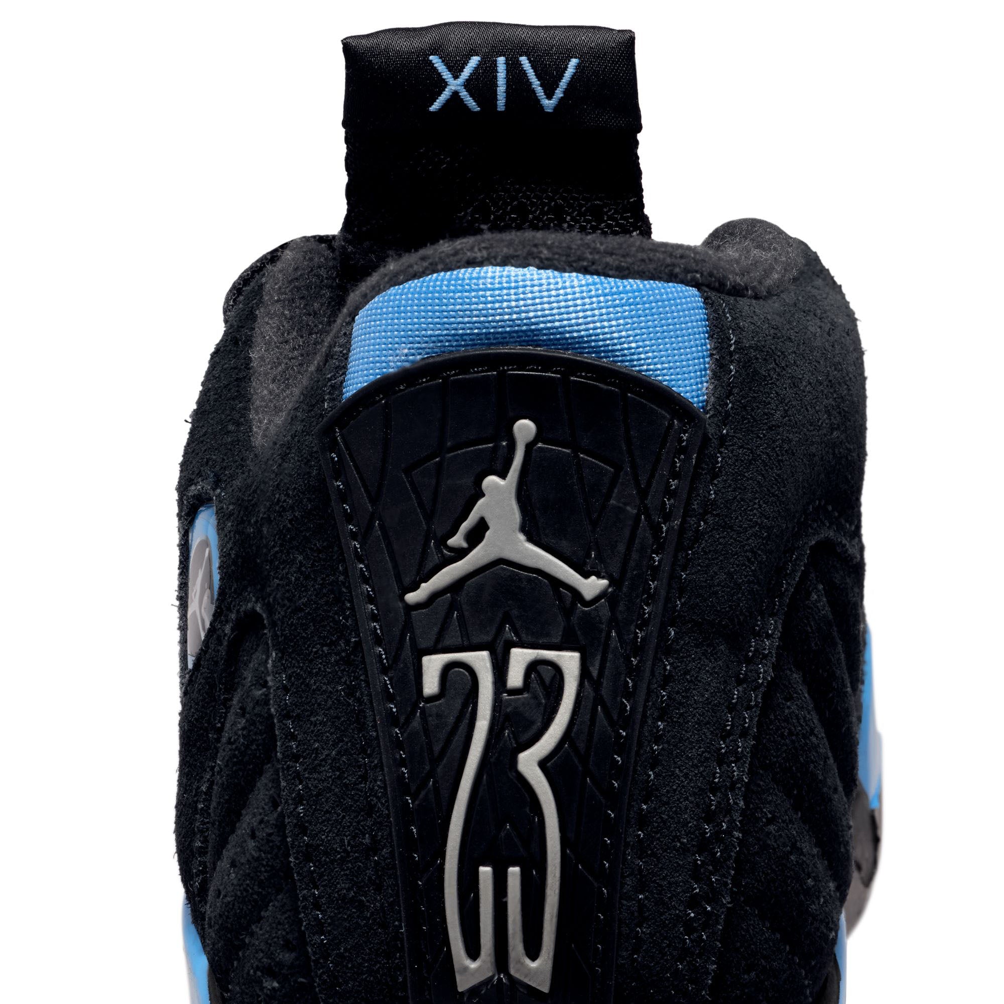 Jordan 14 Retro PS Black/White-University Blue (312092-007)