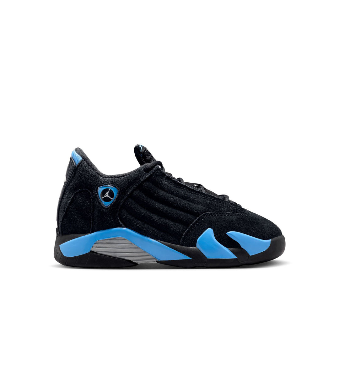 Jordan 14 Retro PS Black/White-University Blue (312092-007)