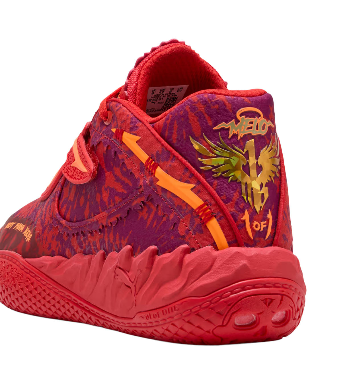 PUMA MB.05 Crowd Surf “Magenta Gleam/Red/Fluorescent Orange” (312132_01)