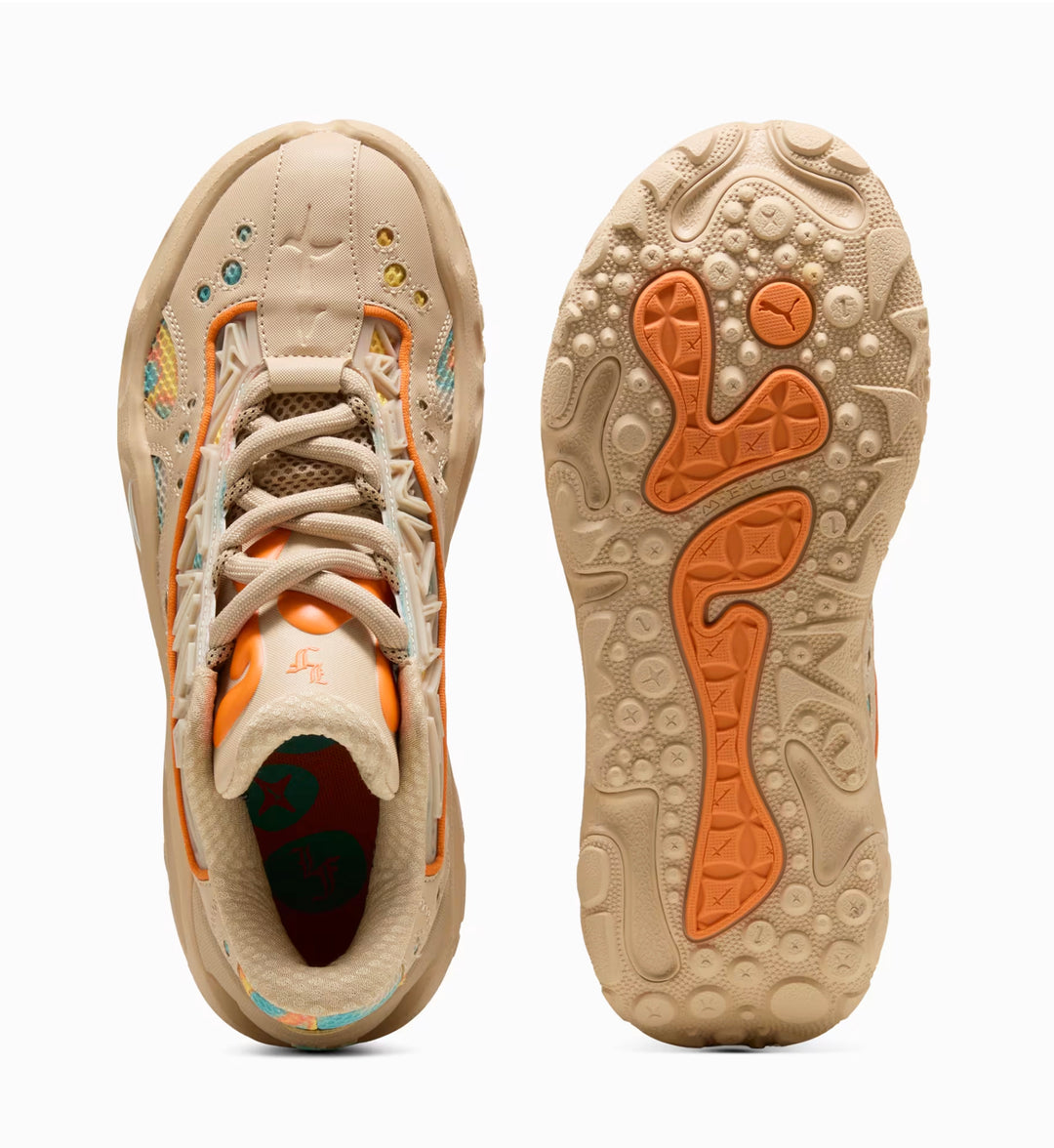 PUMA LaFrancé RNR “Light Sand/Orange Glo/Aquatic” (312165_01)