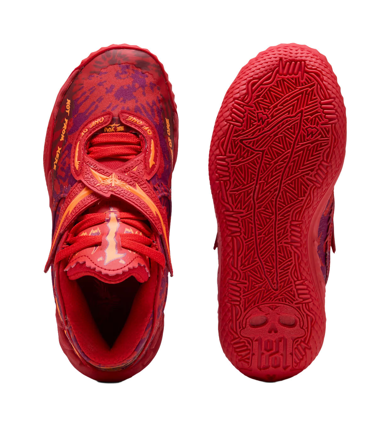 PUMA MB.05 Crowd Surf GS PUMA Red/Magenta Gleam/Fluro Orange 312252_01 | Pro Feet