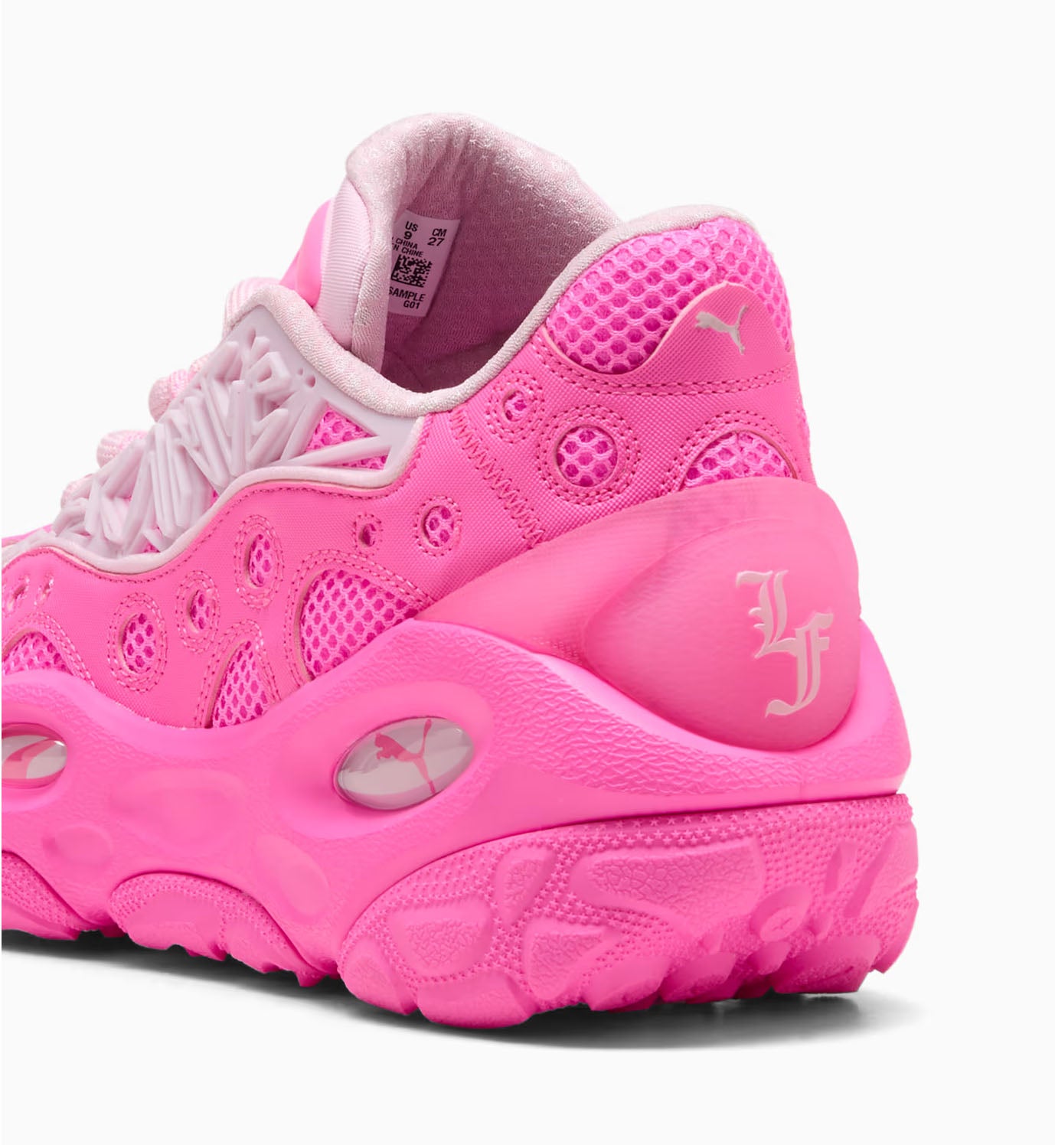 PUMA LaFrancé RNR GS Shoes Poison Pink/Pale Pink/Fluro Pink 312282_01 | Pro Feet