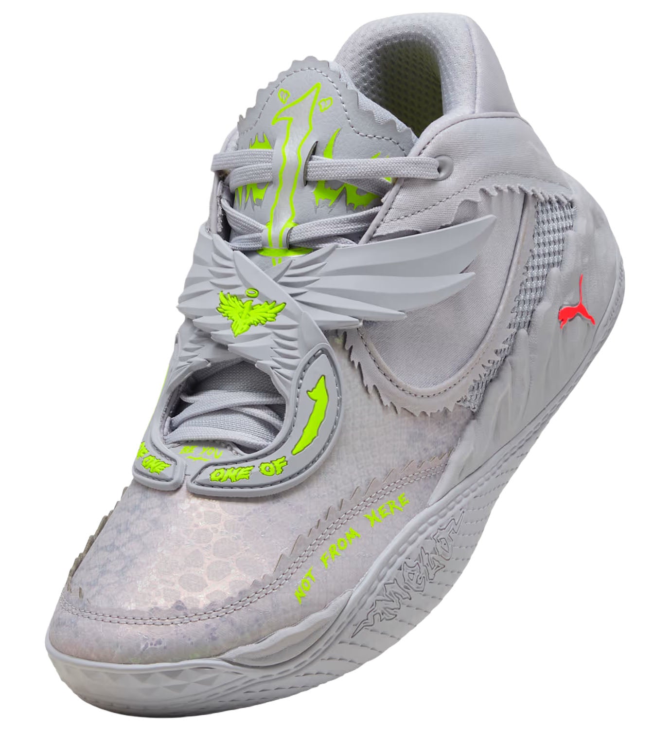 PUMA MB.05 Metallic Vibrant Silver/Yellow Alert/Glowing Red (312480_01)