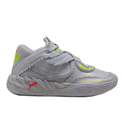 PUMA MB.05 Metallic Vibrant Silver/Yellow Alert/Glowing Red (312480_01)