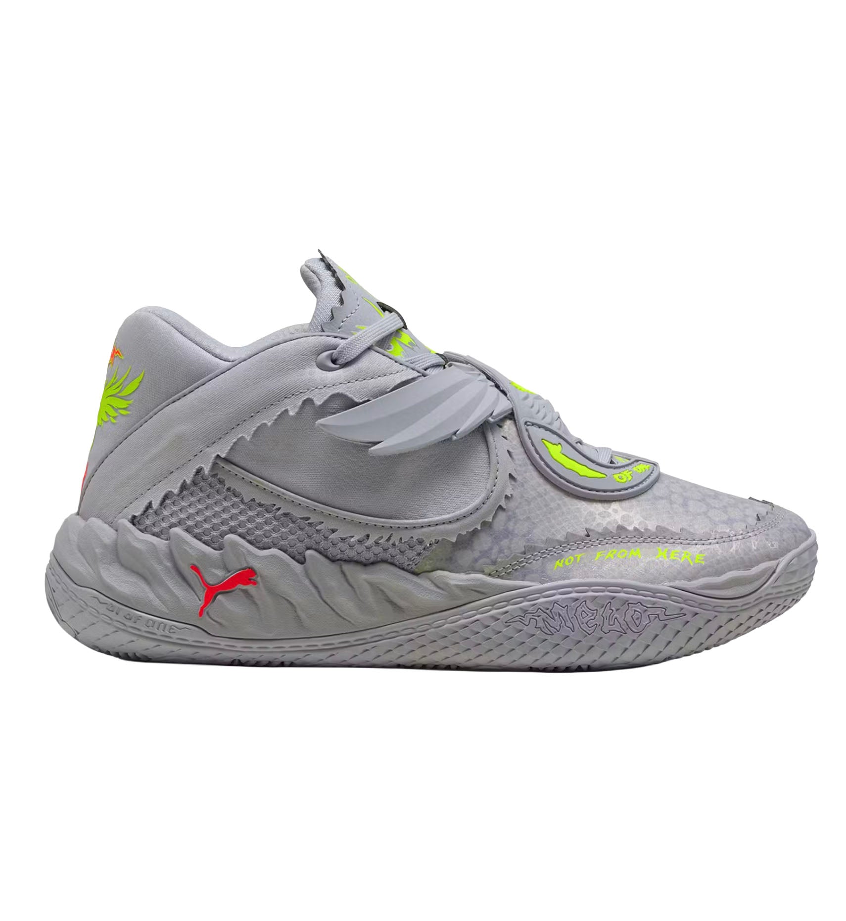 PUMA MB.05 Metallic Vibrant Silver/Yellow Alert/Glowing Red (312480_01)