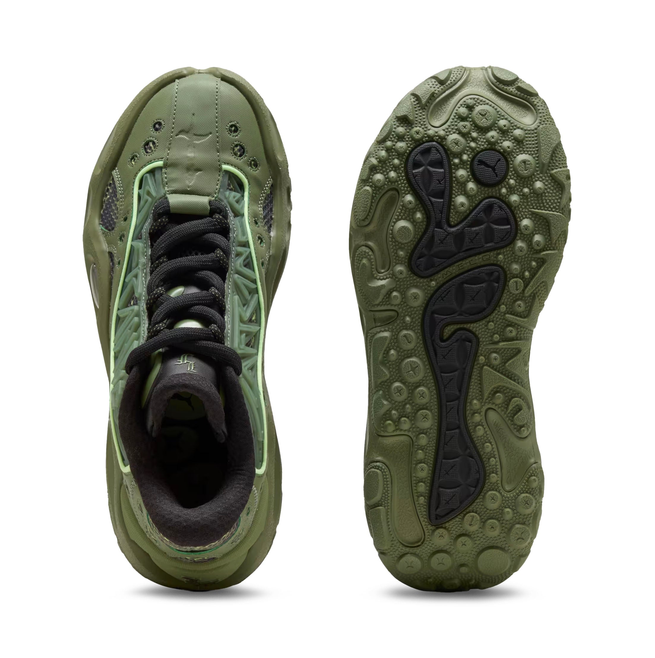 Puma LaFrancé RNR Camo Avocado Green Fizzy Light | Pro Feet | 31297601