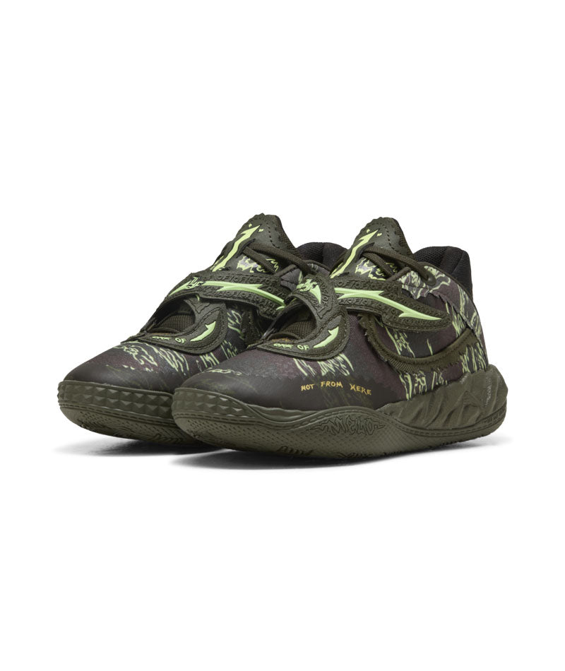 PUMA MB.05 Camo PS Dark Olive Fizzy Light PUMA Black 31346601 | Pro Feet