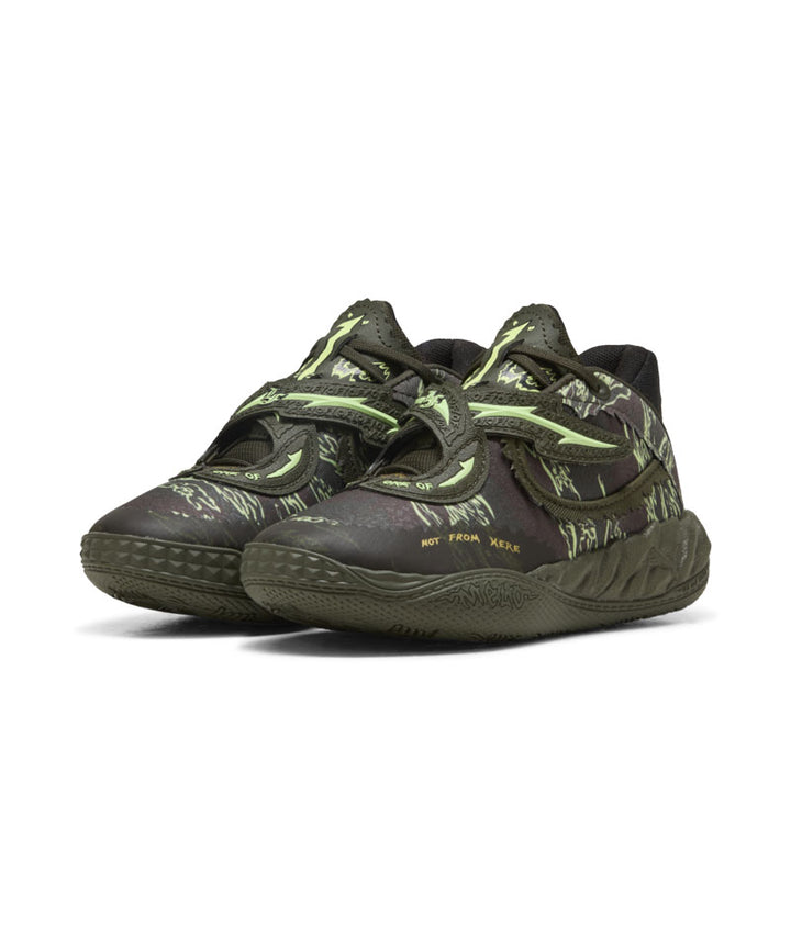 PUMA MB.05 Camo PS Dark Olive Fizzy Light PUMA Black 31346601 | Pro Feet