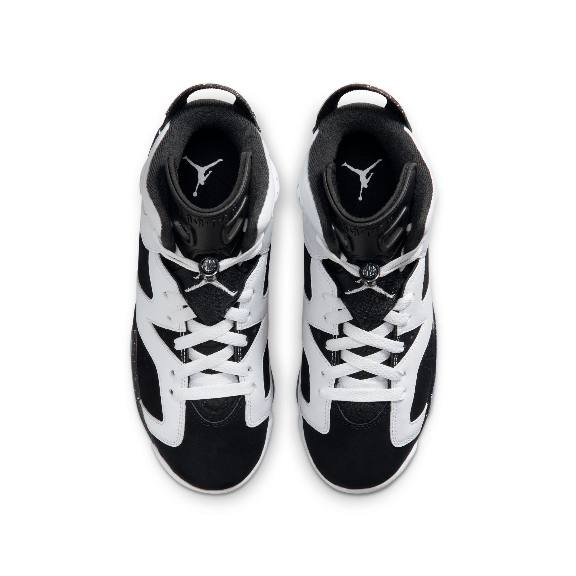 Air Jordan 6 Retro 'Oreo' GS Shoes White Black 384665-108 | Pro Feet