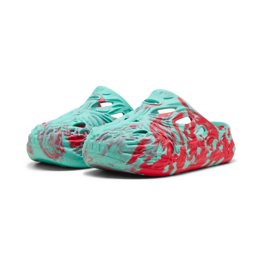PUMA MB.04 Basketball Slides Aquatic For All Time Red 397665_15 | Pro Feet