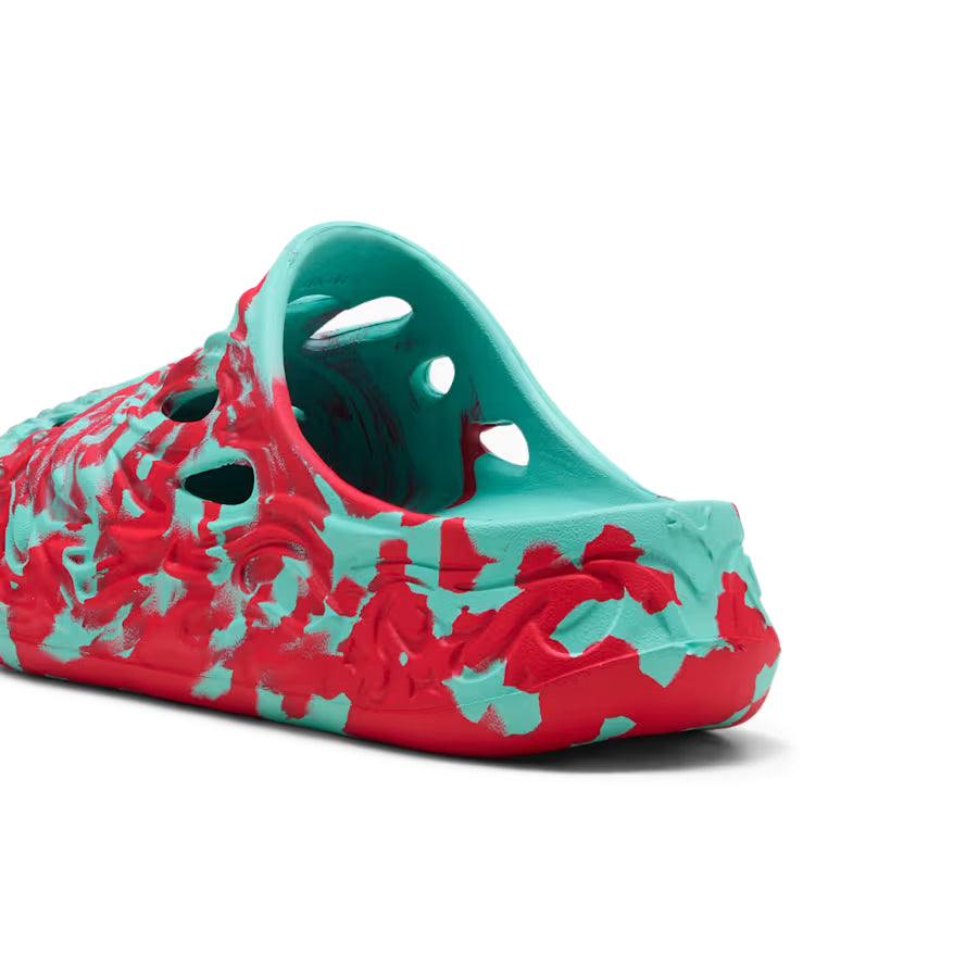 PUMA MB.04 Basketball Slides Aquatic For All Time Red 397665_15 | Pro Feet