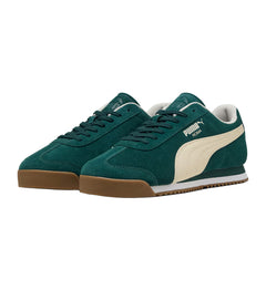 PUMA Roma Suede Green Terrain-Alpine Snow (398635_10)