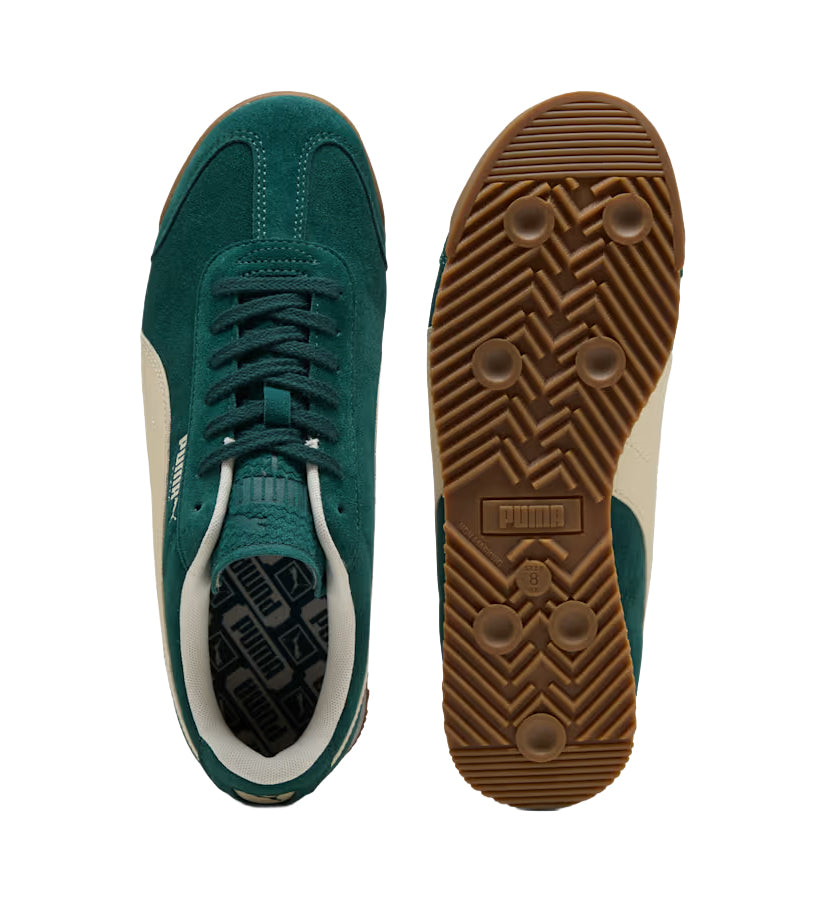 PUMA Roma Suede Green Terrain-Alpine Snow (398635_10)