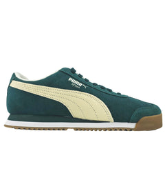 PUMA Roma Suede Green Terrain-Alpine Snow (398635_10)