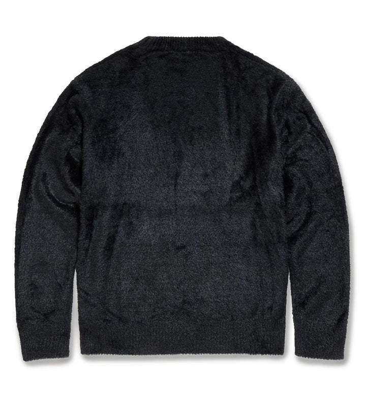 See You In Paradise Plush Crewneck Sweater Black 3992-10 | Pro Feet