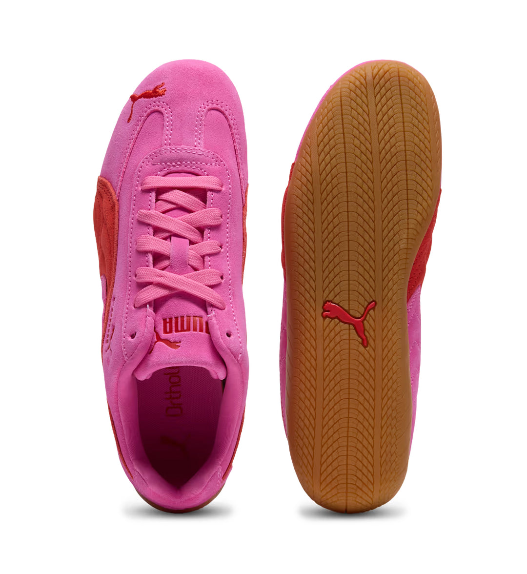 PUMA Speedcat OG Women’s Sneakers Pink Pixel Glowing Red 40098656 | Pro Feet