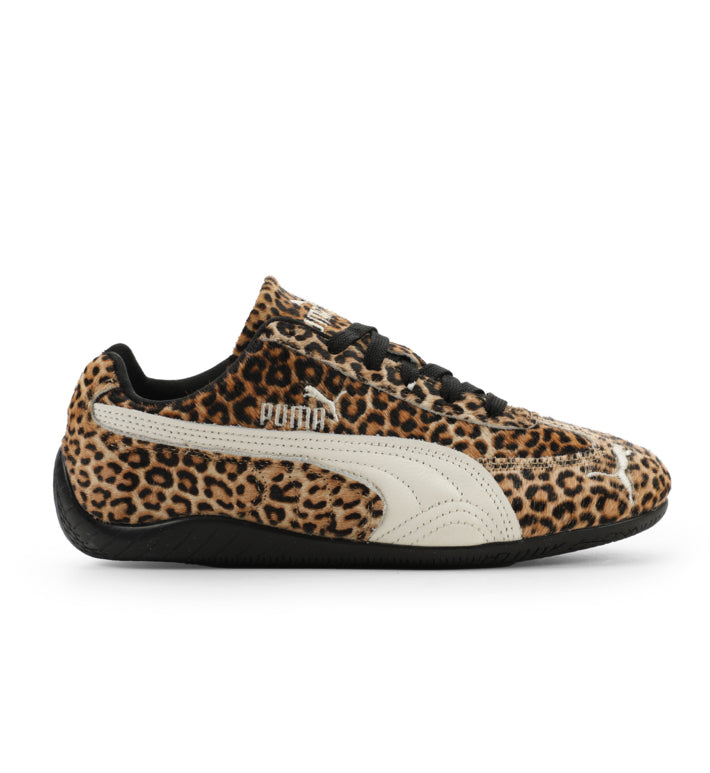 PUMA Speedcat Leopard Women’s Shoes PUMA Black Warm White 40639401 | Pro Feet