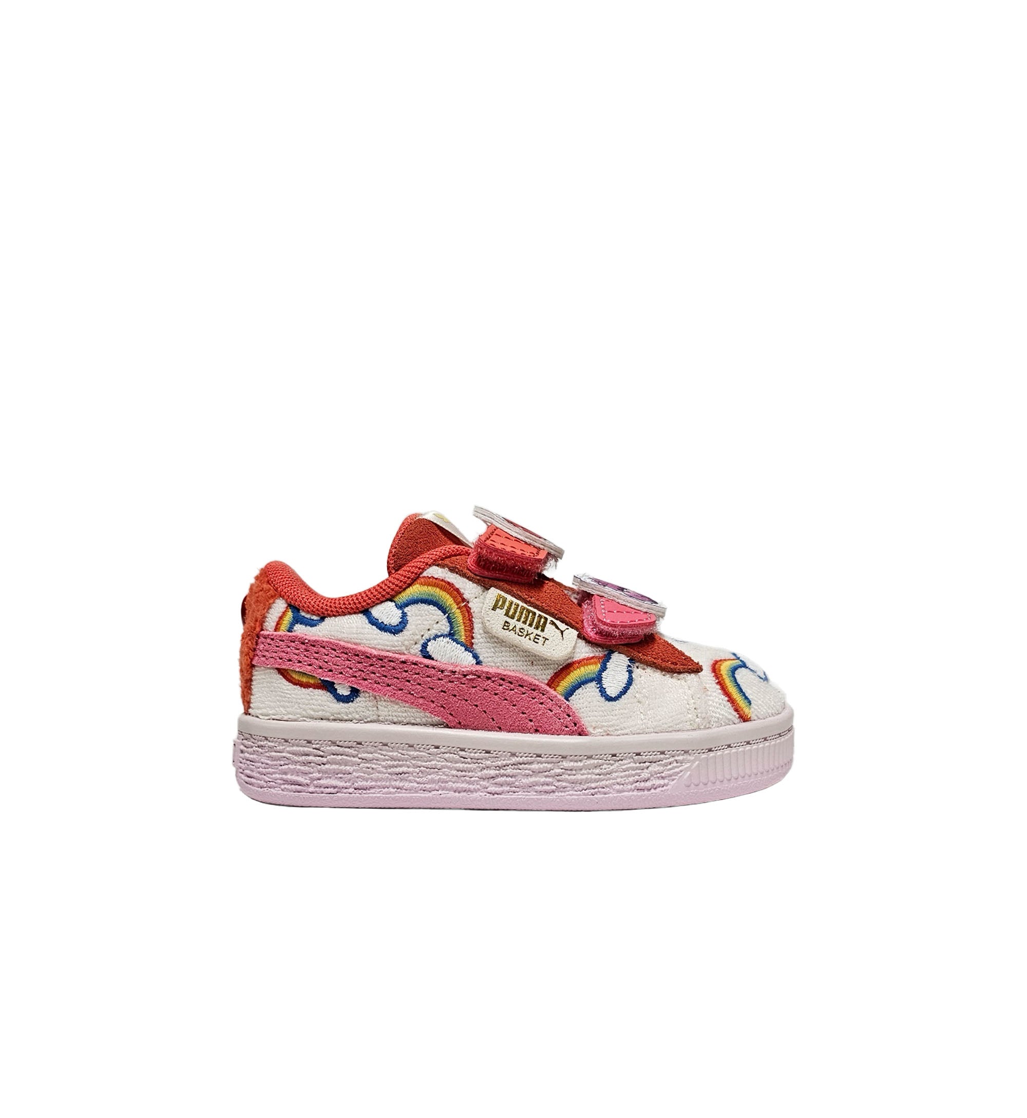 PUMA x Sesame Street x Care Bears Cheer 2 INF Frosted Ivory/Red Glamour/Pearl Pink(40690401)