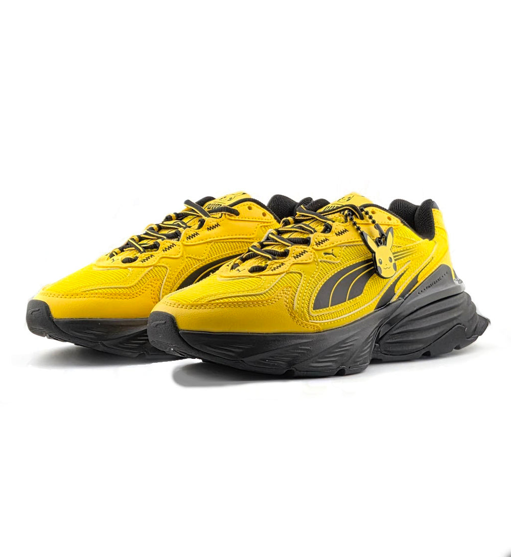 Puma Fade Nitro Pikachu GS Energizing Yellow Black | Pro Feet | 40701601