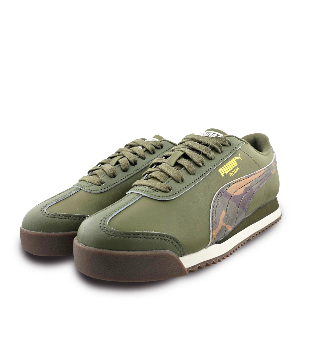 PUMA Roma Camo GS “Army Green/Camo” (407901_01)